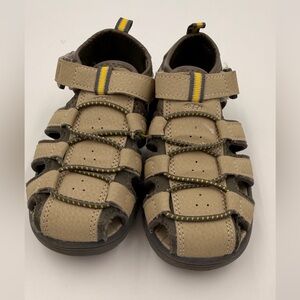 Eddie Bauer Kids Tan and Black Sandals